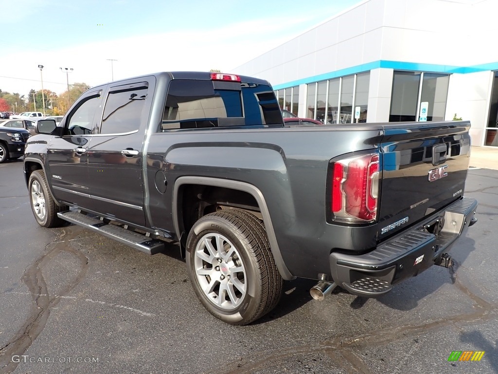 Dark Slate Metallic 2017 GMC Sierra 1500 Denali Crew Cab 4WD Exterior Photo #143179750