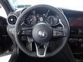 2022 Alfa Romeo Giulia Black/Red Interior Steering Wheel Photo