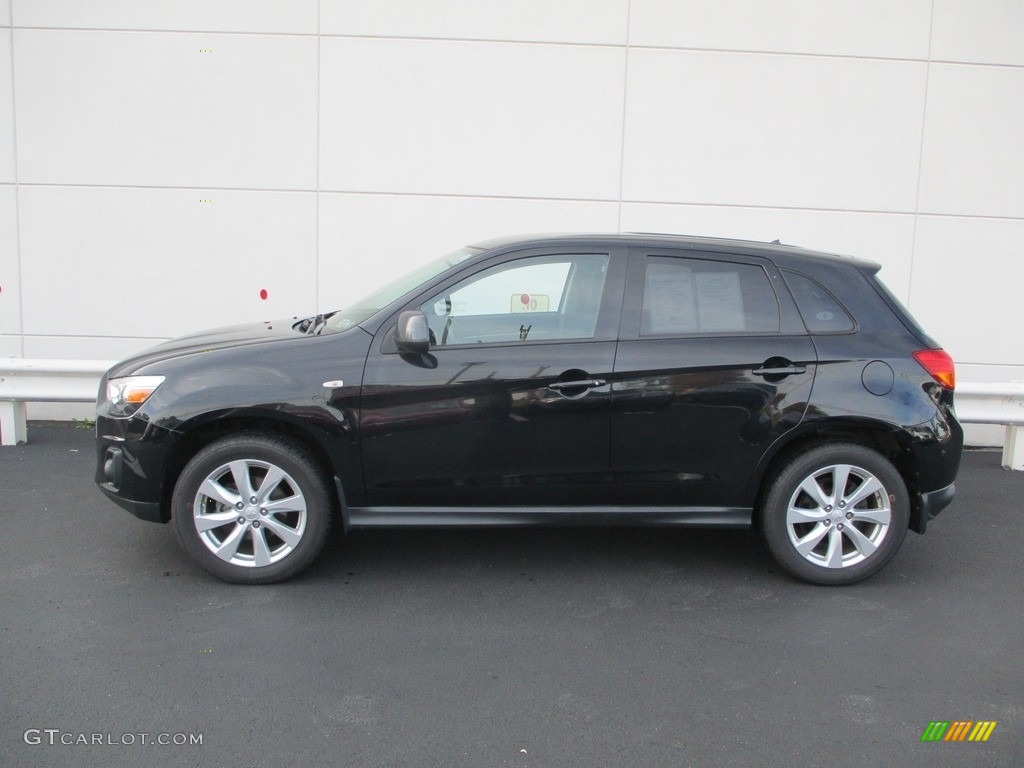 Labrador Black 2015 Mitsubishi Outlander Sport ES AWC Exterior Photo #143180032