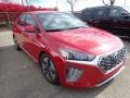 2020 Scarlet Red Pearl Hyundai Ioniq Hybrid Limited  photo #2