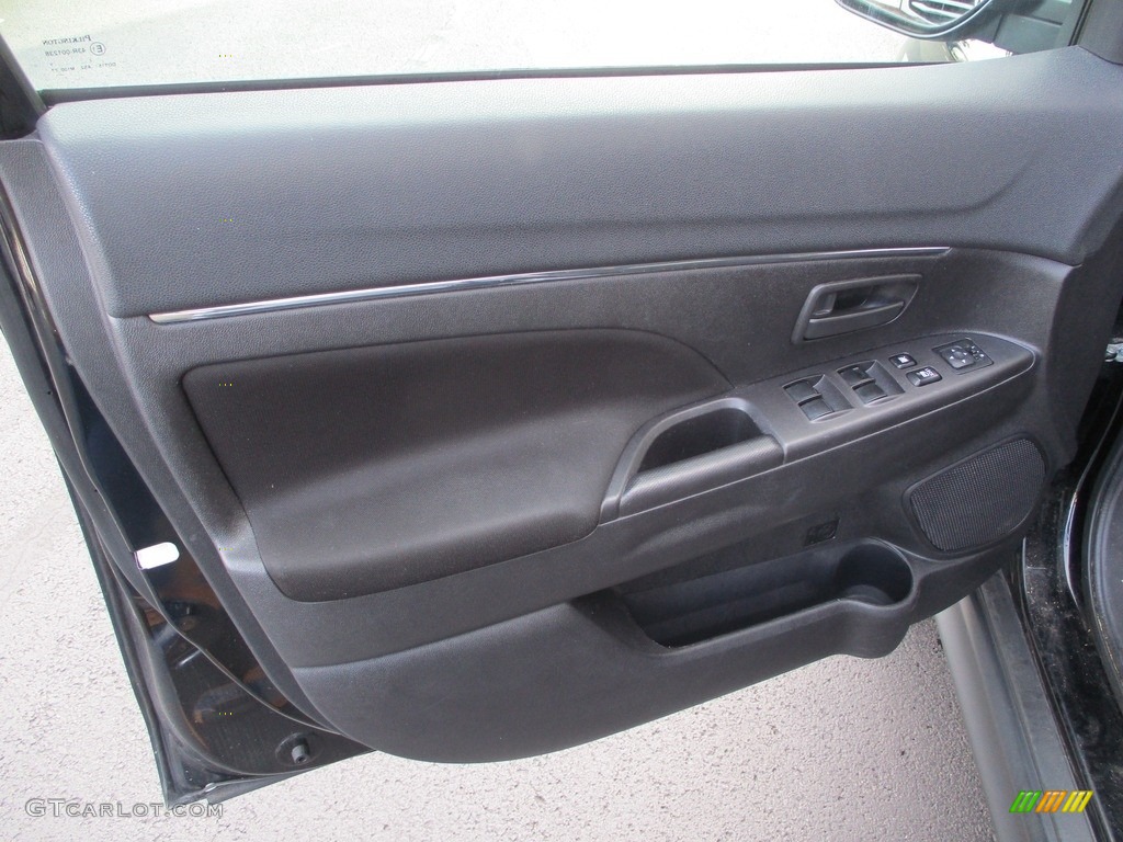 2015 Mitsubishi Outlander Sport ES AWC Black Door Panel Photo #143180275