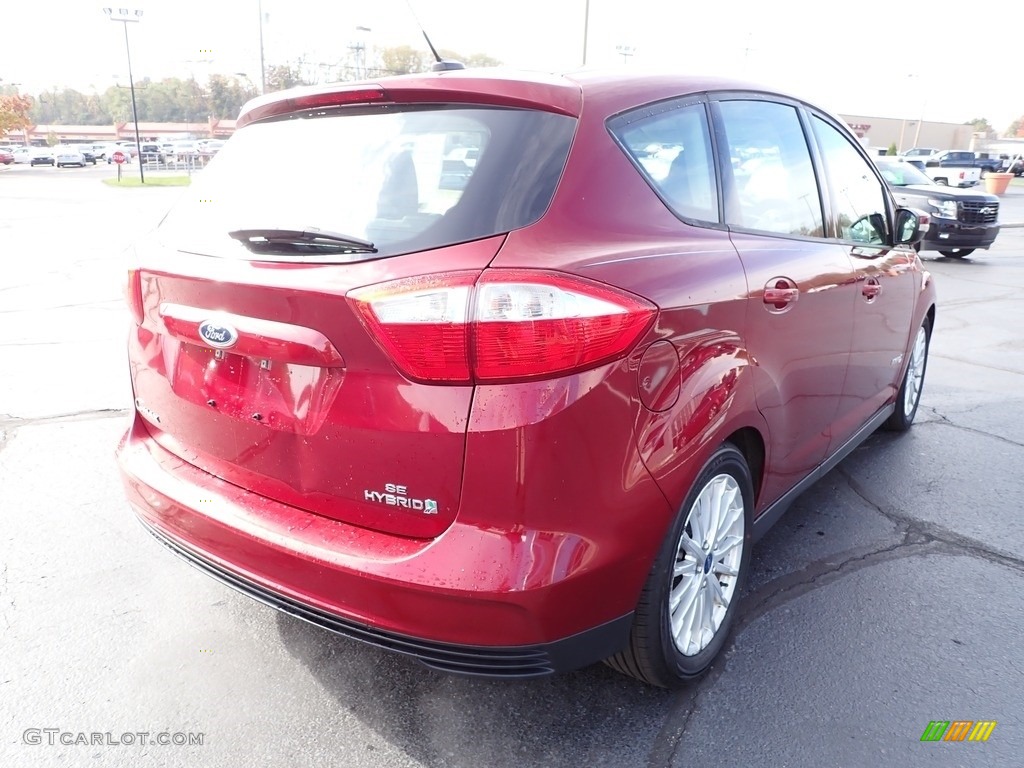 2013 C-Max Hybrid SE - Ruby Red / Charcoal Black photo #8