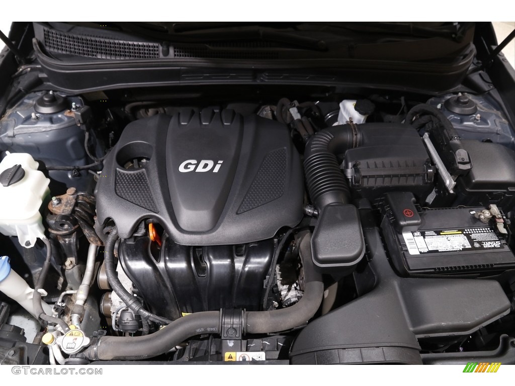 2013 Sonata GLS - Pacific Blue Pearl / Gray photo #17