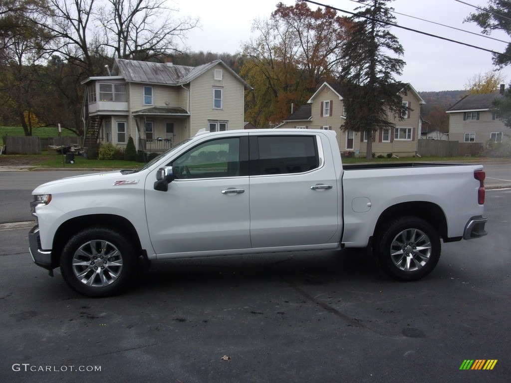 Summit White 2022 Chevrolet Silverado 1500 Limited LTZ Crew Cab 4x4 Exterior Photo #143181352