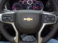 Gideon/­Very Dark Atmosphere 2022 Chevrolet Silverado 1500 Limited LTZ Crew Cab 4x4 Steering Wheel