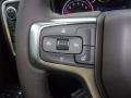 Gideon/­Very Dark Atmosphere 2022 Chevrolet Silverado 1500 Limited LTZ Crew Cab 4x4 Steering Wheel