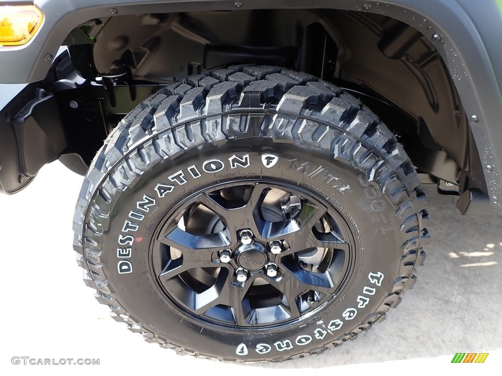 2021 Jeep Wrangler Unlimited Willys 4x4 Wheel Photo #143182192