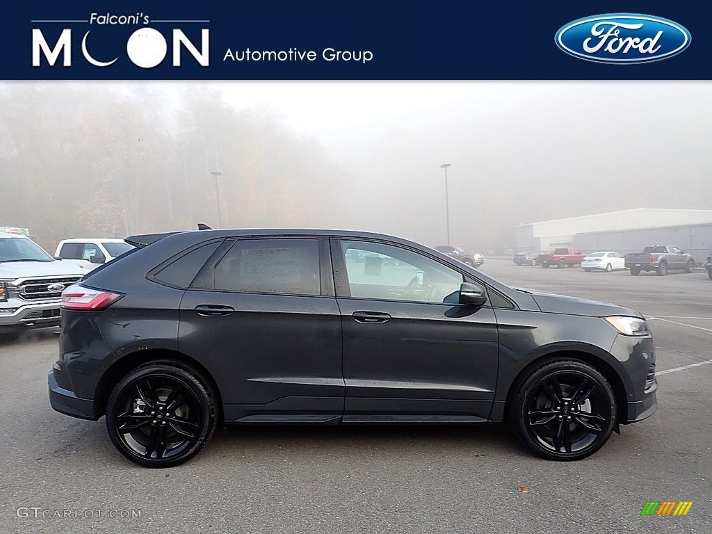 2021 Edge ST AWD - Carbonized Gray Metallic / Ebony photo #1