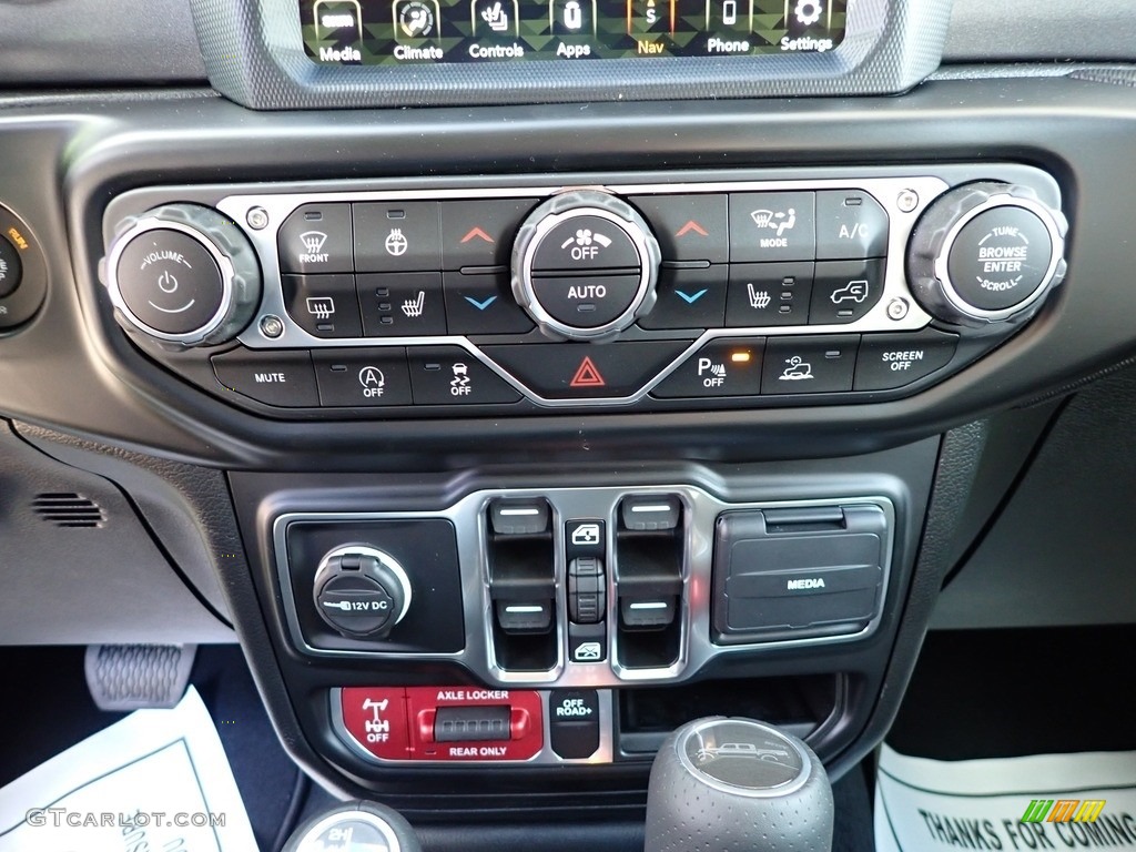 2021 Jeep Gladiator Mojave 4x4 Controls Photo #143182936