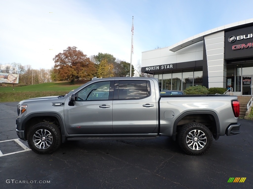 2021 Sierra 1500 AT4 Crew Cab 4WD - Satin Steel Metallic / Jet Black photo #11