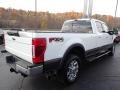 Star White - F350 Super Duty Lariat Crew Cab 4x4 Photo No. 8