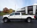 Star White - F350 Super Duty Lariat Crew Cab 4x4 Photo No. 11