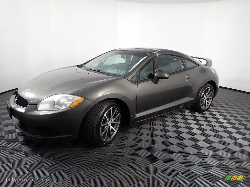 2011 Eclipse GT Coupe - Carbon Pearl / Dark Charcoal photo #9