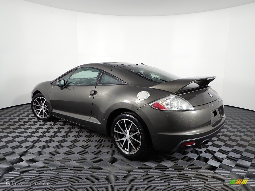 2011 Eclipse GT Coupe - Carbon Pearl / Dark Charcoal photo #11