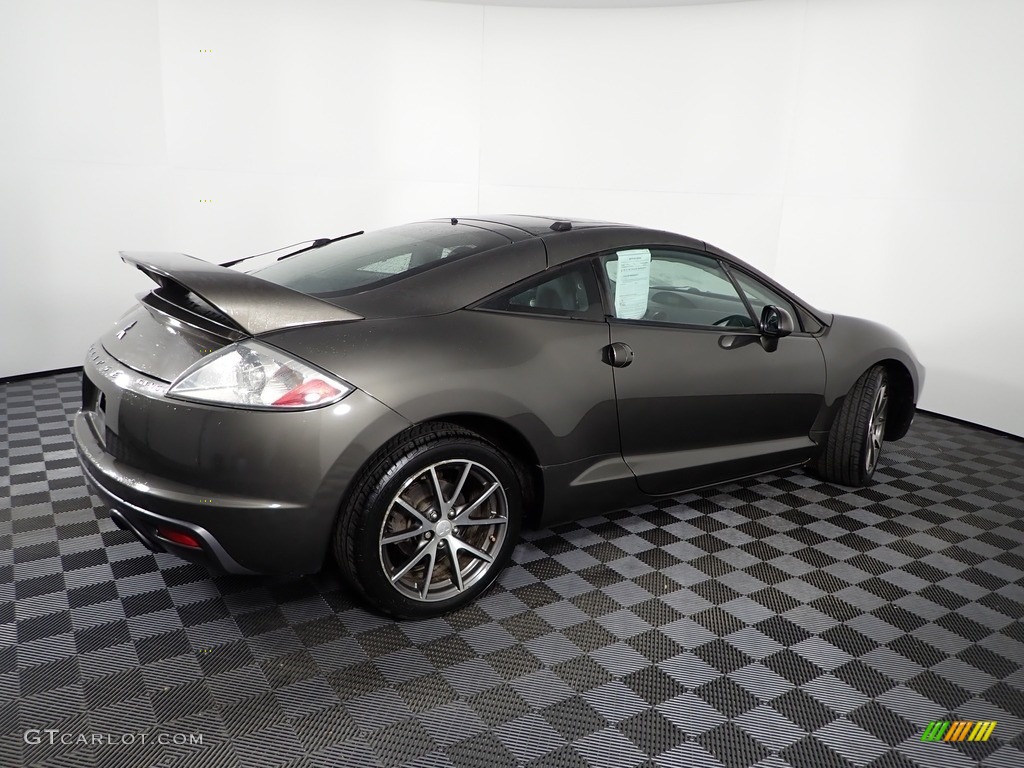 2011 Eclipse GT Coupe - Carbon Pearl / Dark Charcoal photo #15