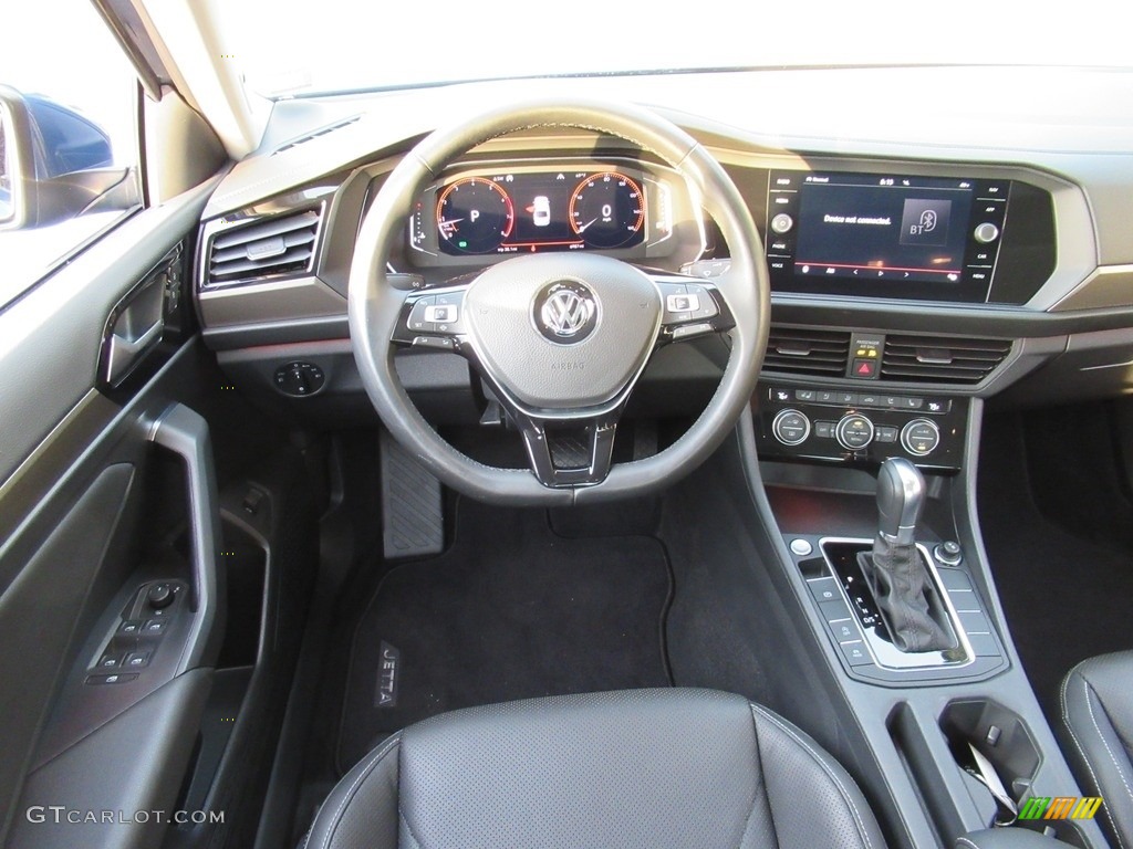 2019 Jetta SEL Premium - Blue Silk Metallic / Titan Black photo #15