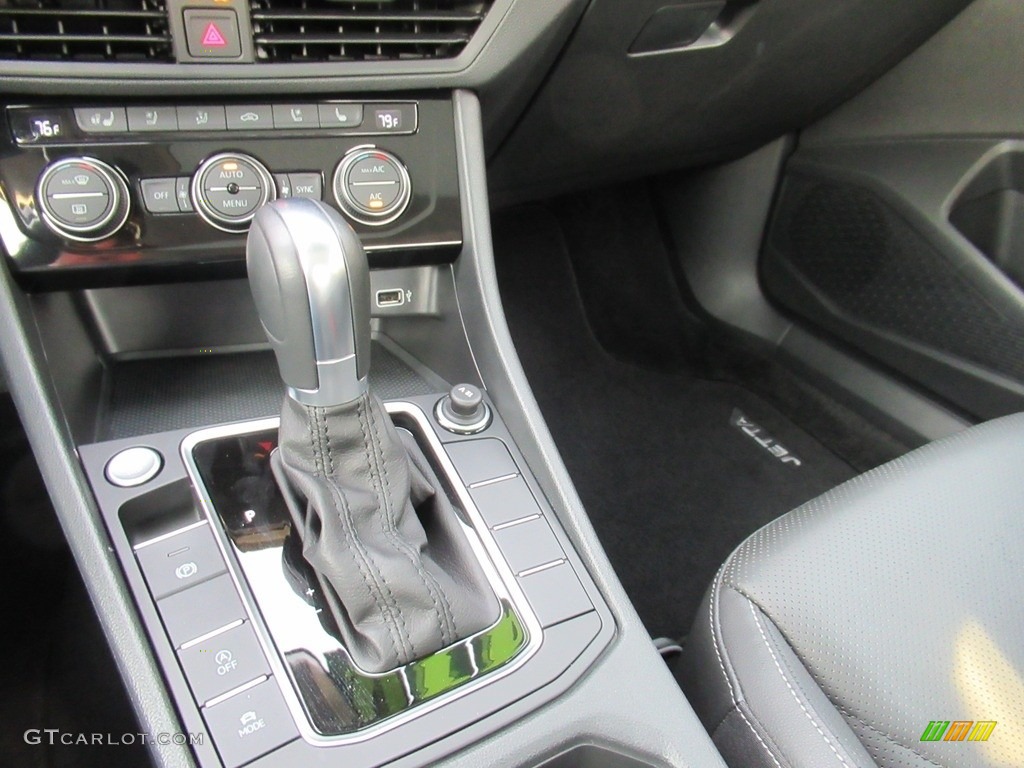 2019 Jetta SEL Premium - Blue Silk Metallic / Titan Black photo #19