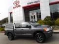 Gun Metallic - Titan PRO-4X Crew Cab 4x4 Photo No. 2