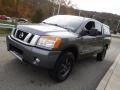 Gun Metallic - Titan PRO-4X Crew Cab 4x4 Photo No. 12