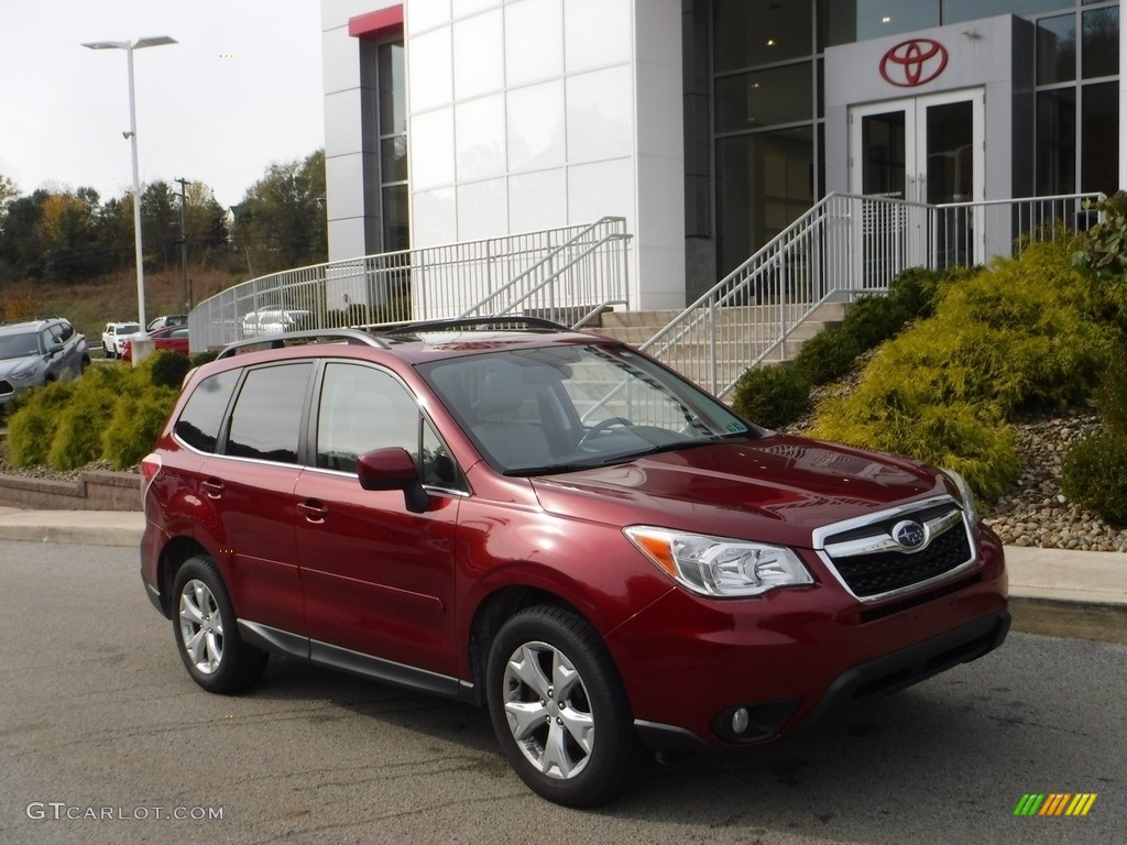 Venetian Red Pearl Subaru Forester