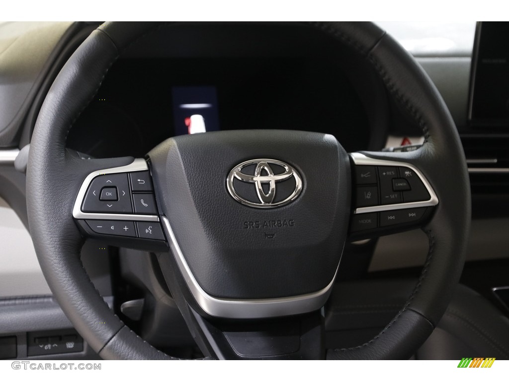 2021 Toyota Sienna XLE AWD Hybrid Steering Wheel Photos