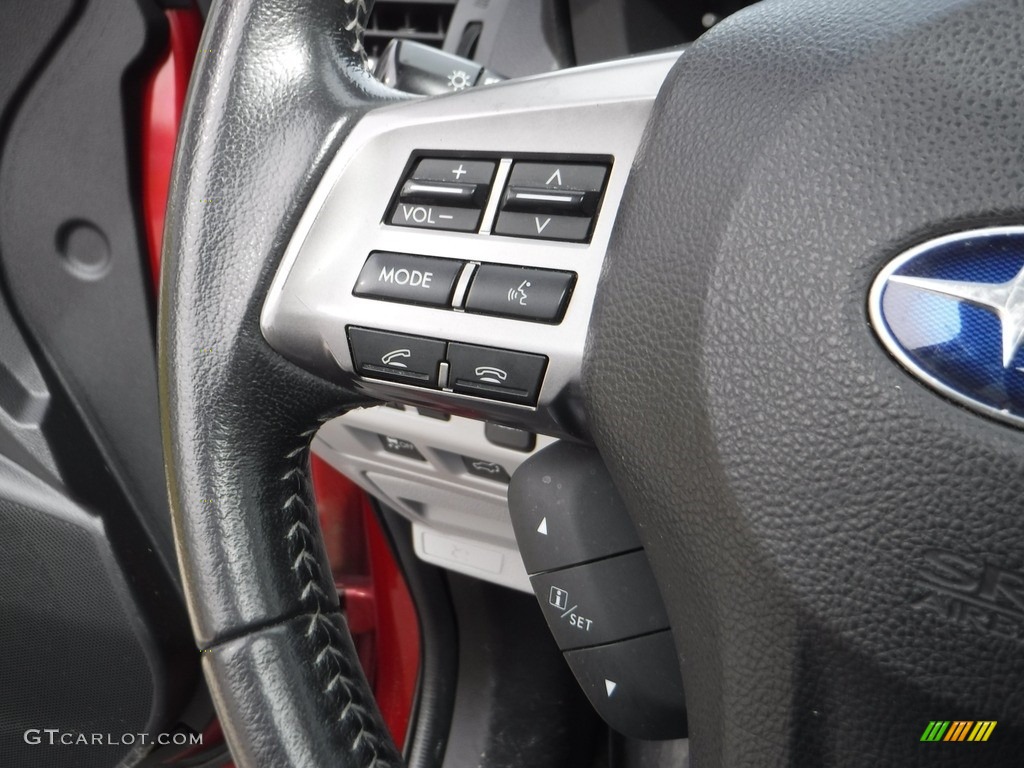 2014 Forester 2.5i Limited - Venetian Red Pearl / Black photo #6