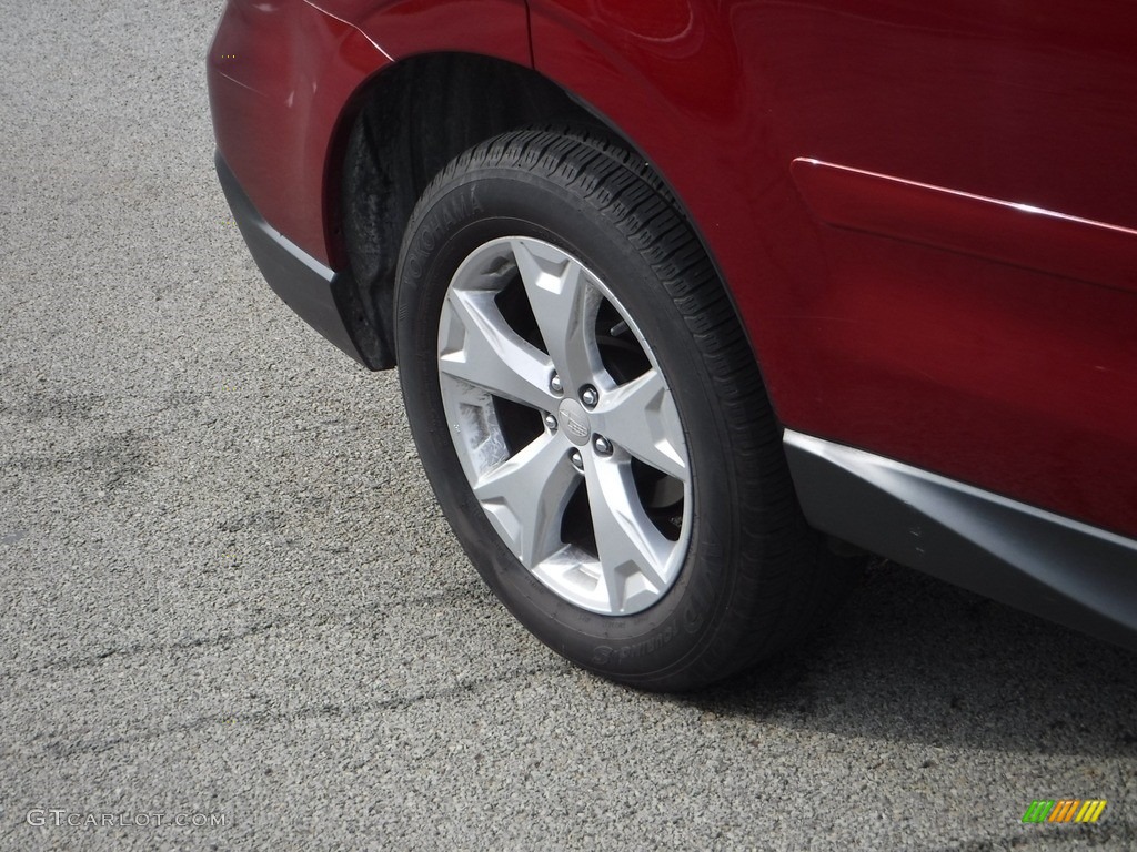 2014 Forester 2.5i Limited - Venetian Red Pearl / Black photo #9