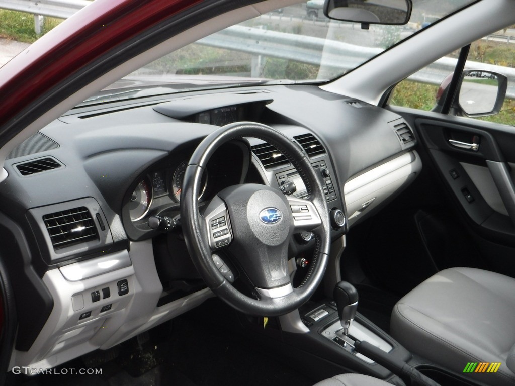 2014 Forester 2.5i Limited - Venetian Red Pearl / Black photo #19