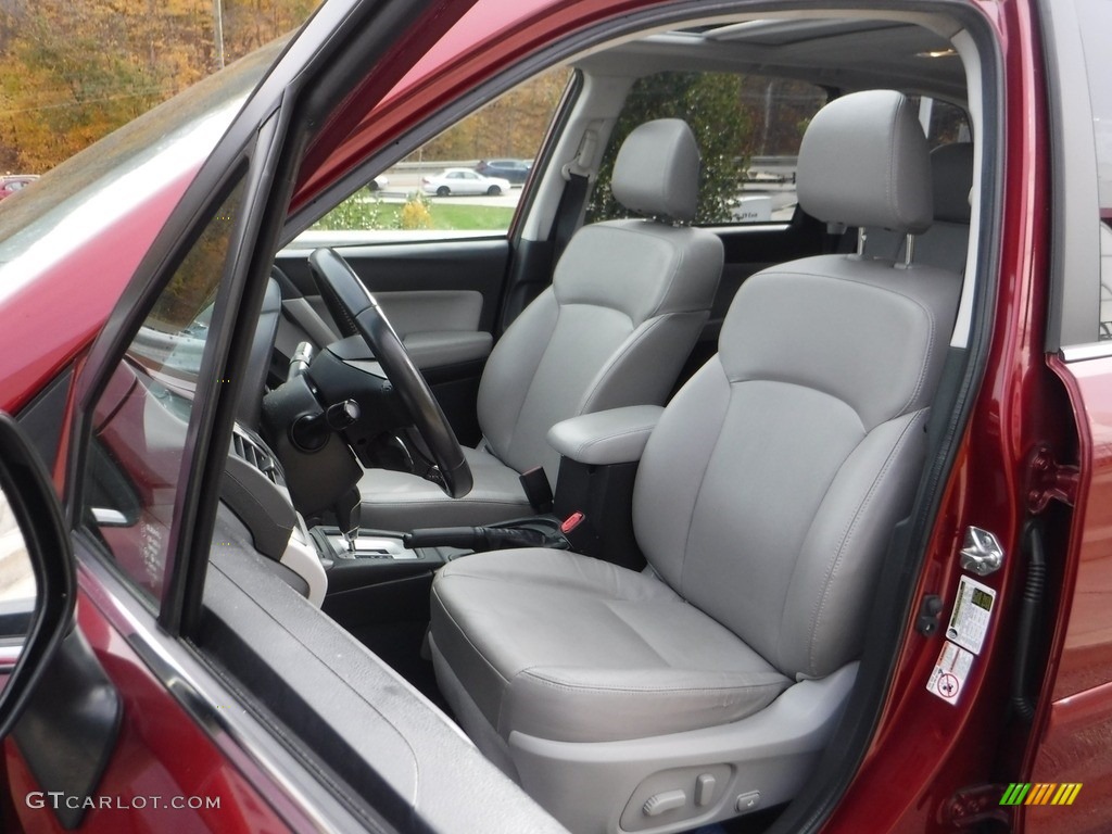 2014 Forester 2.5i Limited - Venetian Red Pearl / Black photo #20