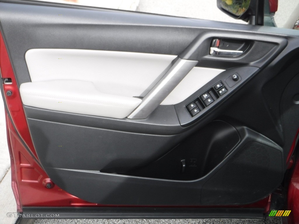 2014 Forester 2.5i Limited - Venetian Red Pearl / Black photo #22