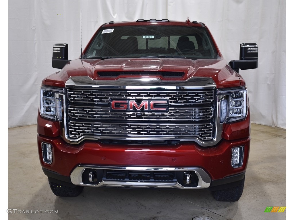 2022 Sierra 2500HD Denali Crew Cab 4WD - Cayenne Red Tintcoat / Jet Black photo #4