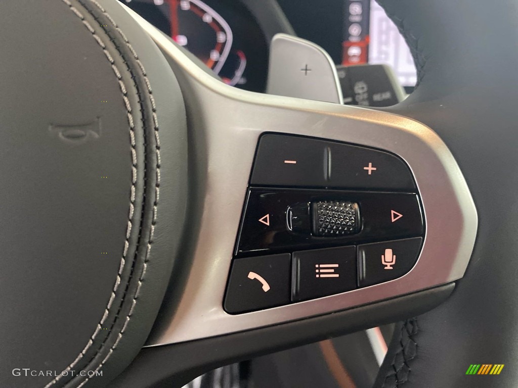 2022 BMW X7 M50i Tartufo Steering Wheel Photo #143188682