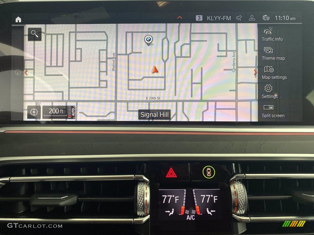 2022 BMW X7 M50i Navigation Photos