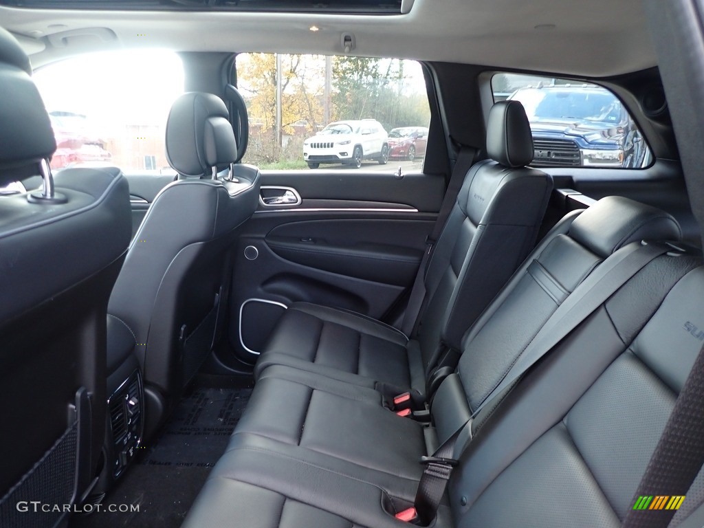 2021 Jeep Grand Cherokee Summit 4x4 Rear Seat Photos
