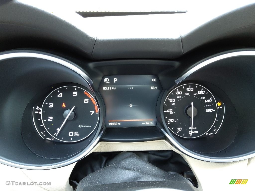2018 Alfa Romeo Stelvio Ti AWD Gauges Photo #143190132