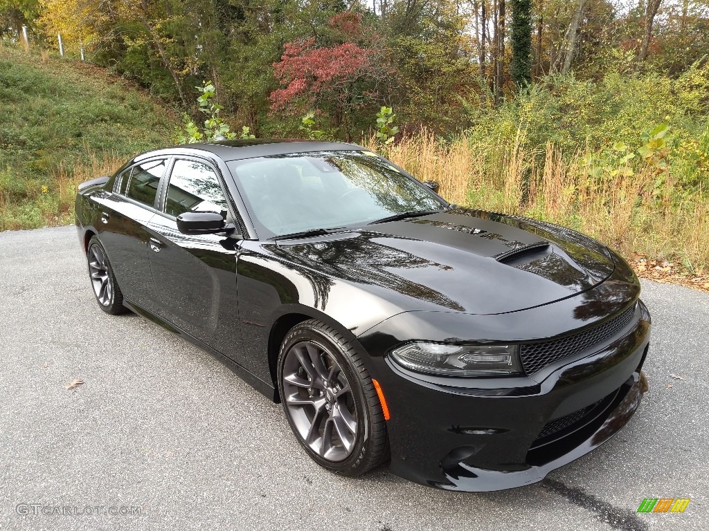 Pitch Black 2020 Dodge Charger R/T Exterior Photo #143191299