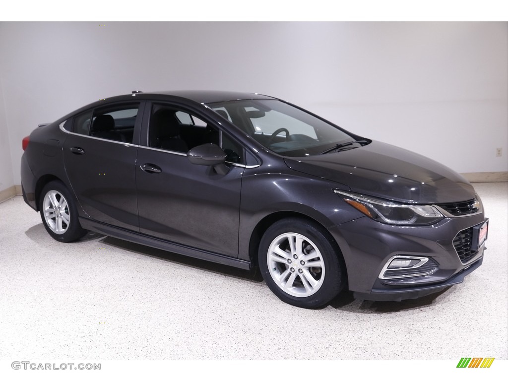 2016 Cruze LT Sedan - Tungsten Metallic / Jet Black photo #1