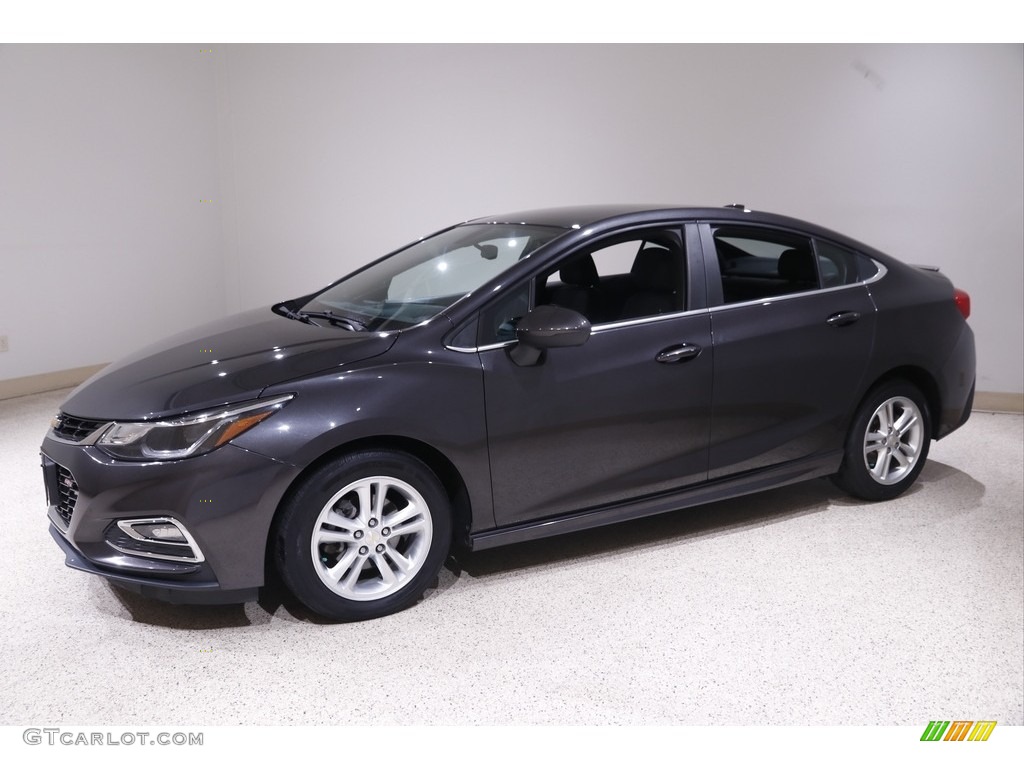 2016 Cruze LT Sedan - Tungsten Metallic / Jet Black photo #3