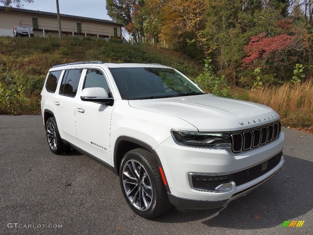 Bright White 2022 Jeep Wagoneer Series III 4x4 Exterior Photo #143193126
