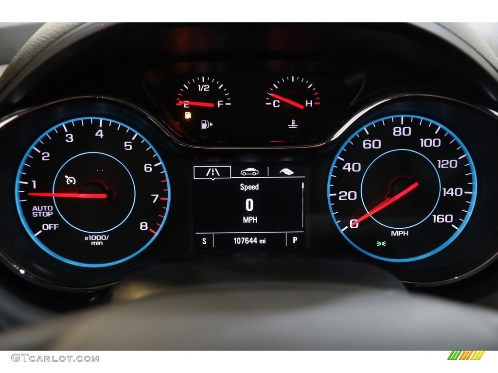 2016 Cruze LT Sedan - Tungsten Metallic / Jet Black photo #8