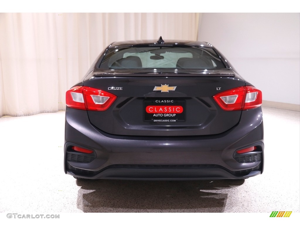 2016 Cruze LT Sedan - Tungsten Metallic / Jet Black photo #17