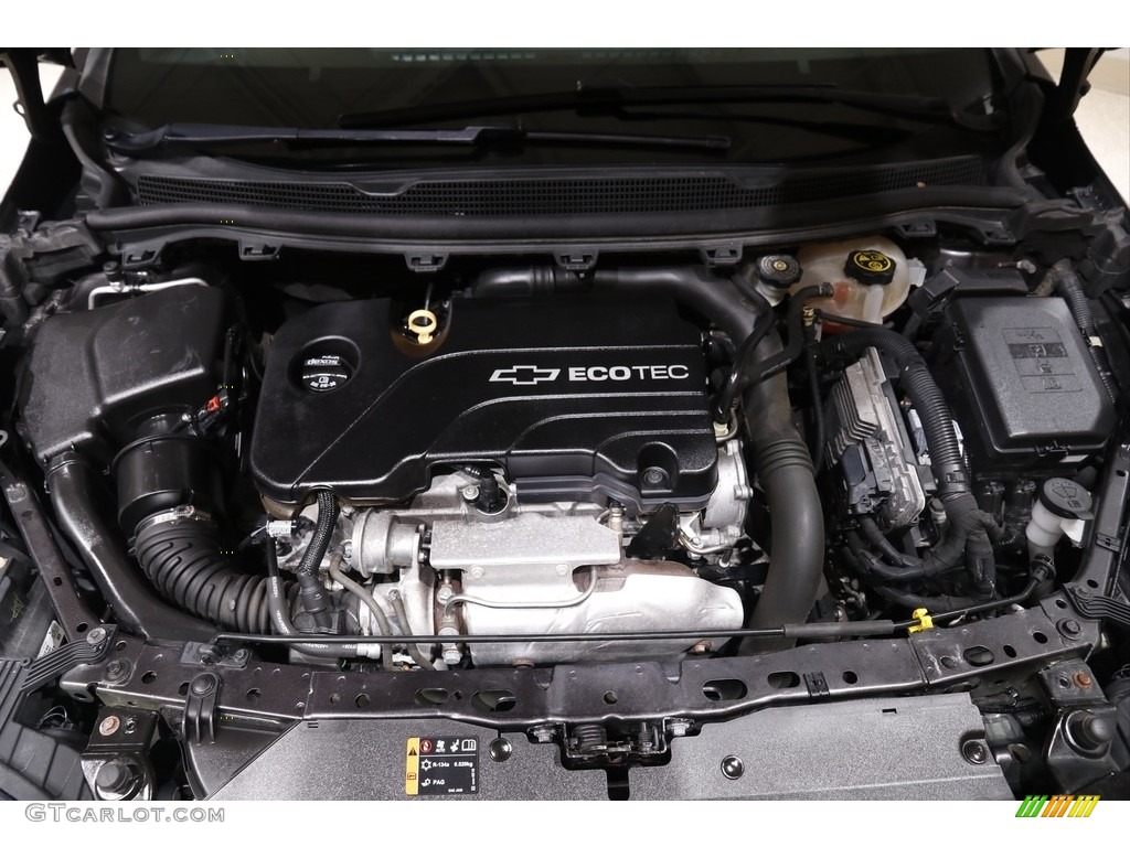 2016 Cruze LT Sedan - Tungsten Metallic / Jet Black photo #18