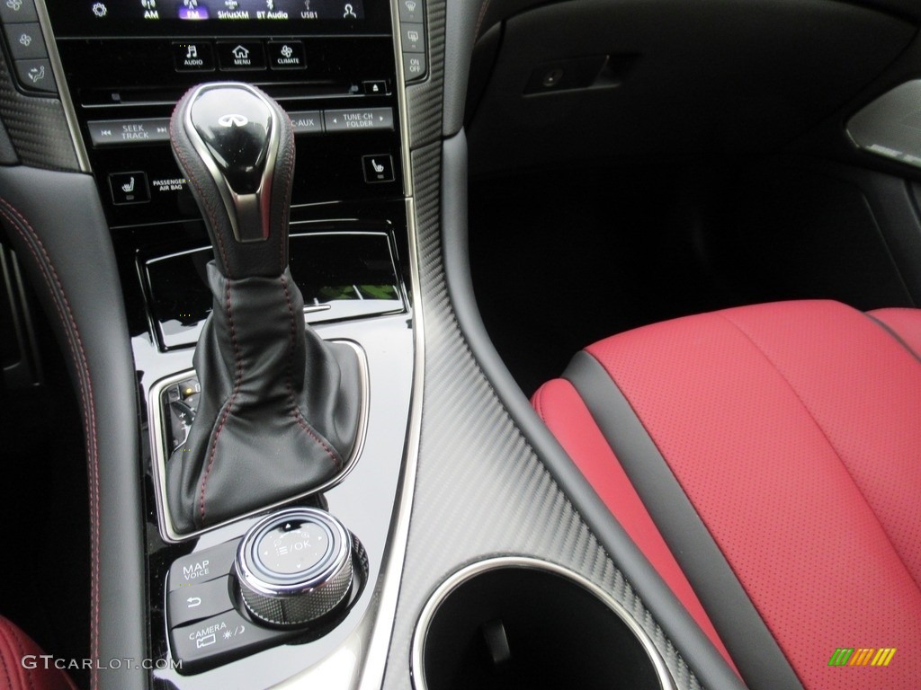 2021 Infiniti Q60 Red Sport 400 Transmission Photos