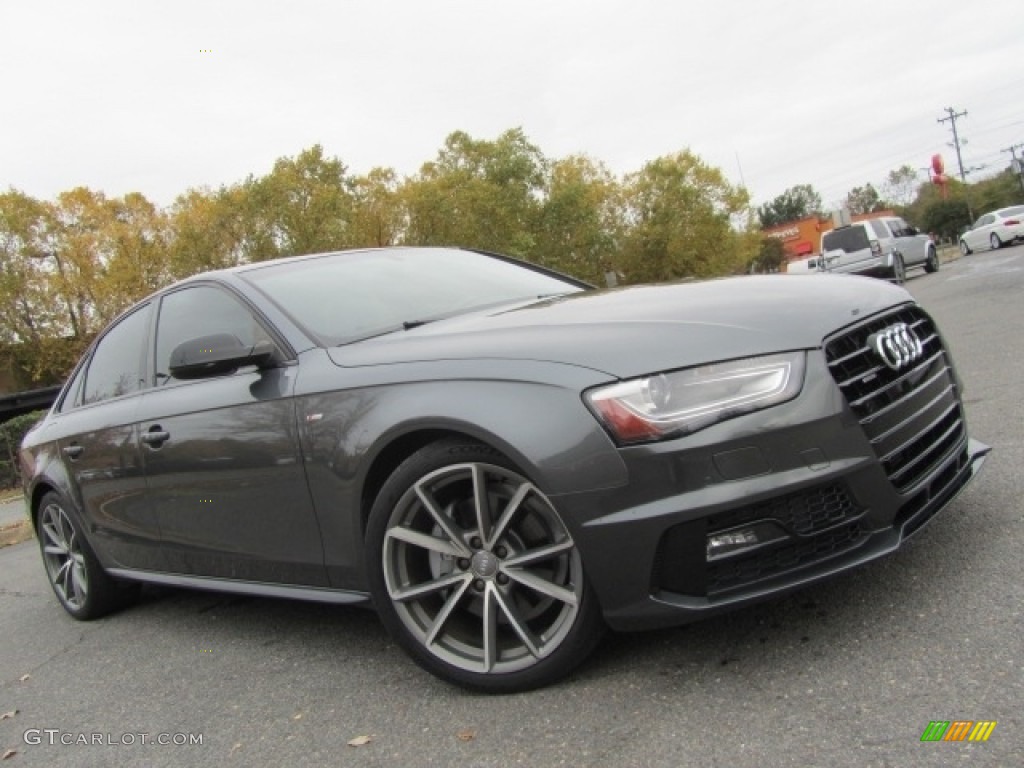 2016 A4 2.0T Premium Plus quattro - Dakota Gray Metallic / Black photo #1