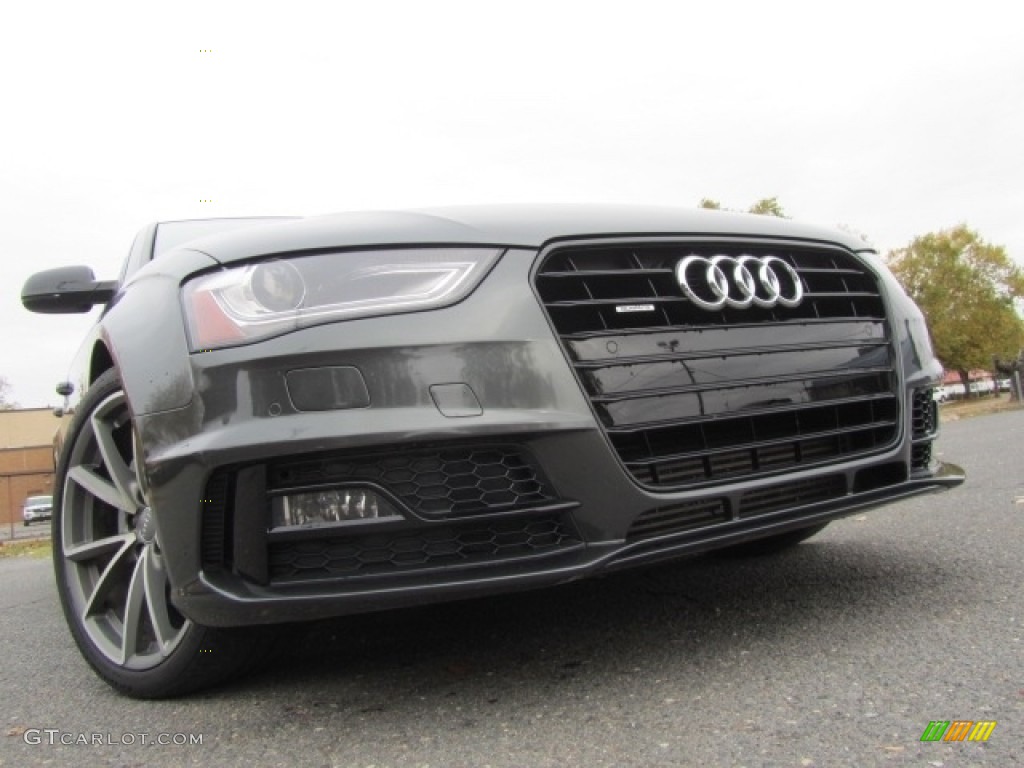 2016 A4 2.0T Premium Plus quattro - Dakota Gray Metallic / Black photo #2