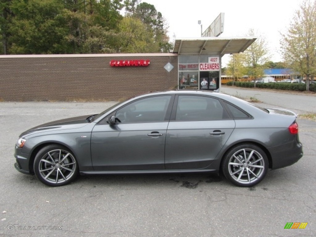 2016 A4 2.0T Premium Plus quattro - Dakota Gray Metallic / Black photo #7