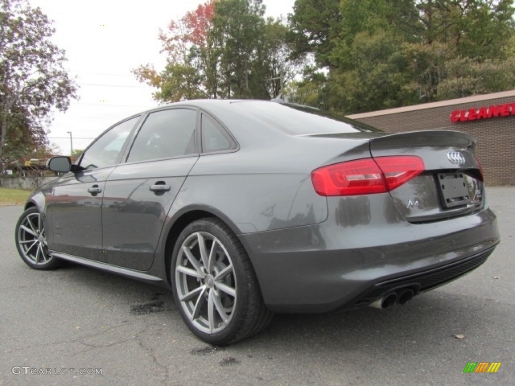 2016 A4 2.0T Premium Plus quattro - Dakota Gray Metallic / Black photo #8