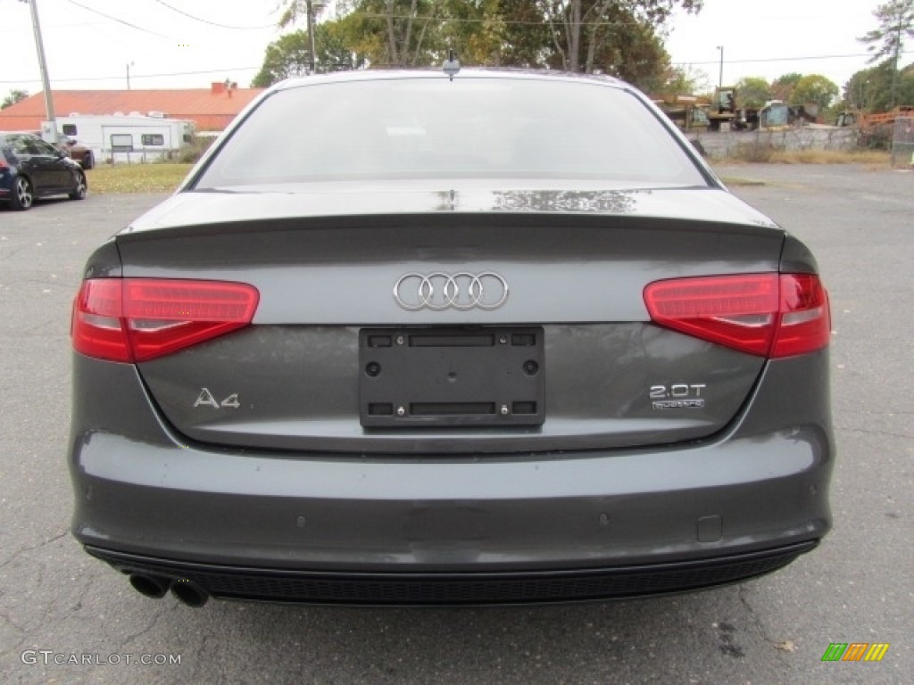 2016 A4 2.0T Premium Plus quattro - Dakota Gray Metallic / Black photo #9