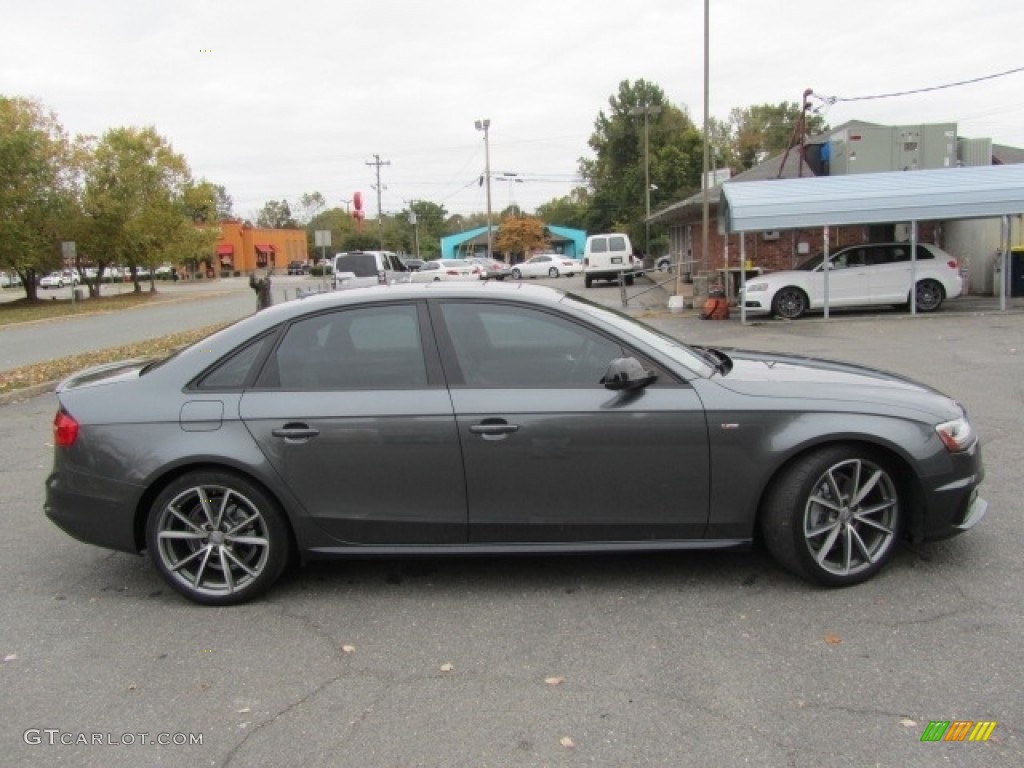 2016 A4 2.0T Premium Plus quattro - Dakota Gray Metallic / Black photo #11