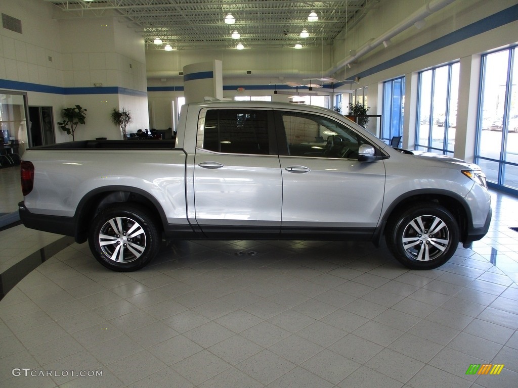 Lunar Silver Metallic 2017 Honda Ridgeline RTS AWD Exterior Photo #143195641